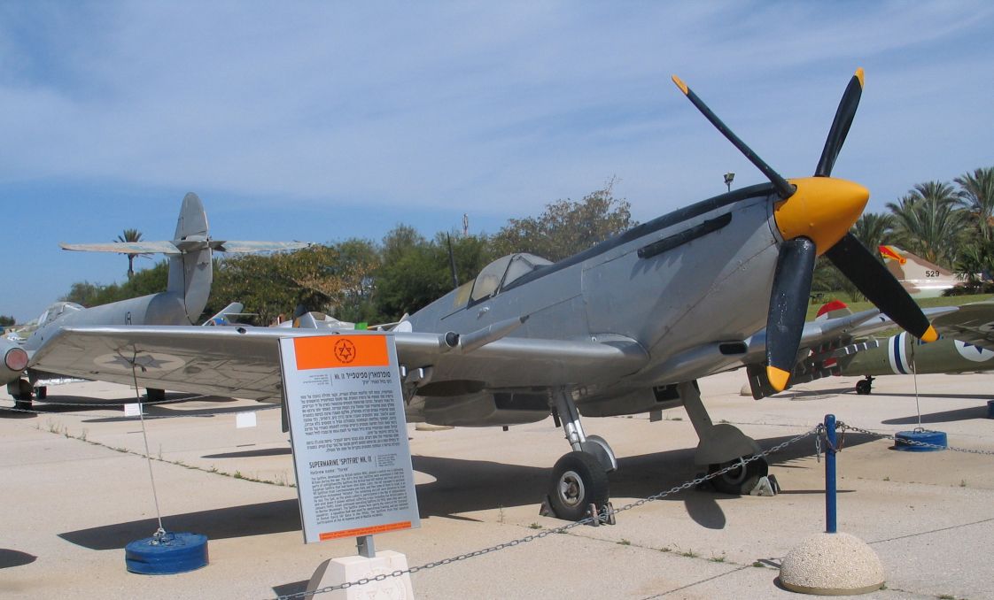 Spitfire-MkIX-hatzerim-1-1 IAF – Israel